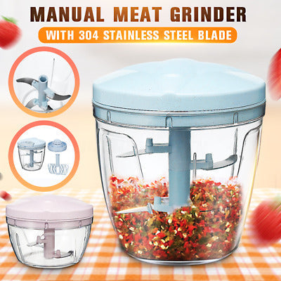 Large Size 900ML Sharp Balded Speedy Chopper