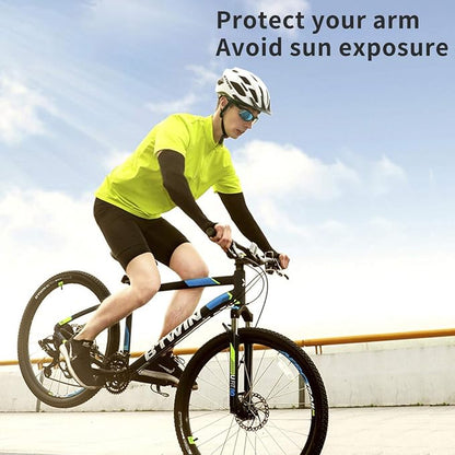Unisex UV Protection Fingerless Arm Sleeves