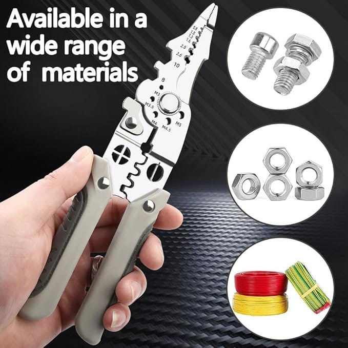 Multifunctional Wire Stripper Crimper Cable Cutter 🧰