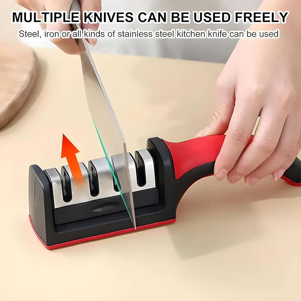 4 Stage Knife Sharpener 🔪 (FREE HOME DELIVERY)