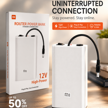 WiFi Router UPS Power Bank 12 Volts (FREE HOME DELIVERY)