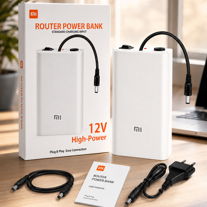 WiFi Router UPS Power Bank 12 Volts (FREE HOME DELIVERY)