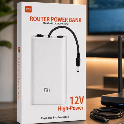 WiFi Router UPS Power Bank 12 Volts (FREE HOME DELIVERY)