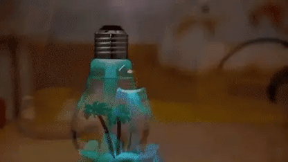 Bulb Humidifier / Aroma Diffuser / Air Purifier