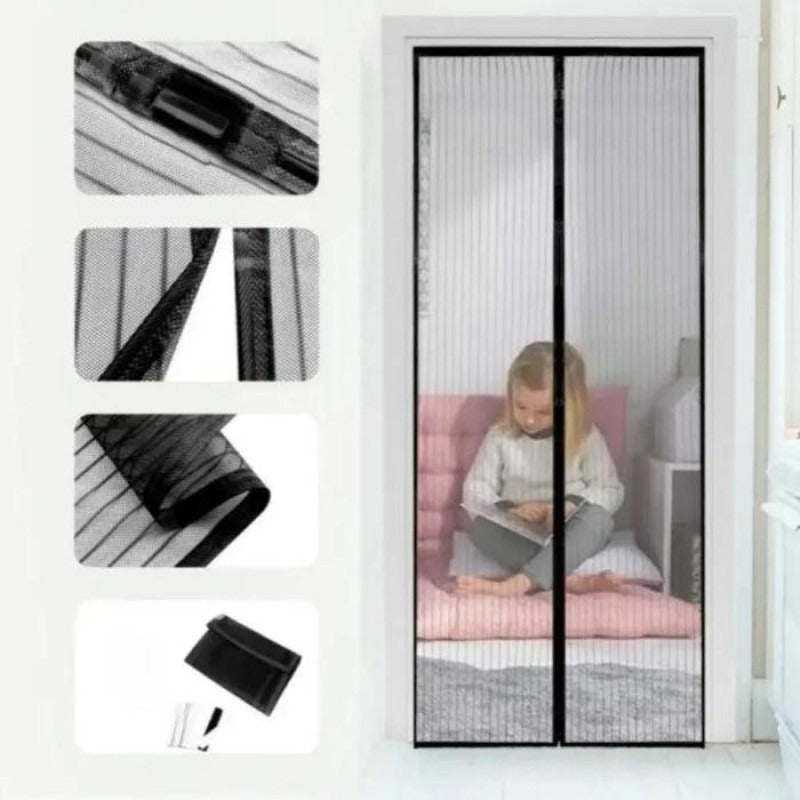 Magic Mesh Deluxe- Hands Free Magnetic Screen Door