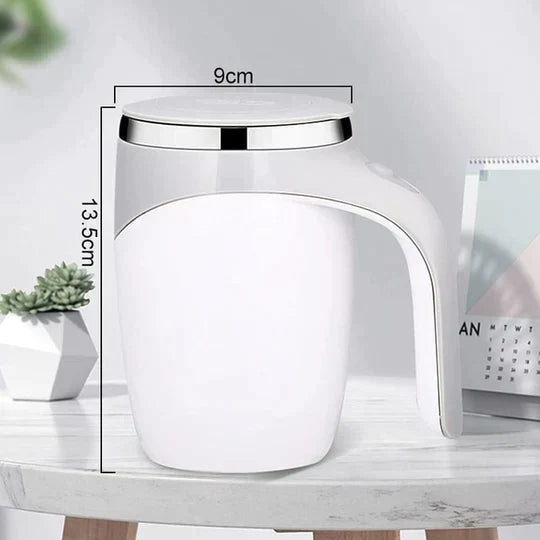 Stainless Steel Mixing Cup, Automatic Magnetic self Stirring Coffee Mug